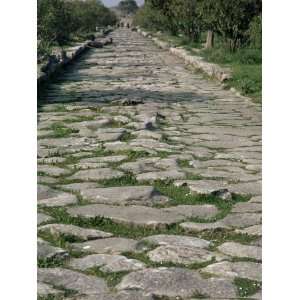  Roman Street, Paestum, Campania, Italy Premium 