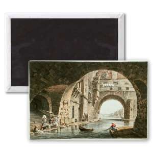 the Pont de la Tournelle, engraved by I. Hill, 1810 (aquatint) by John 