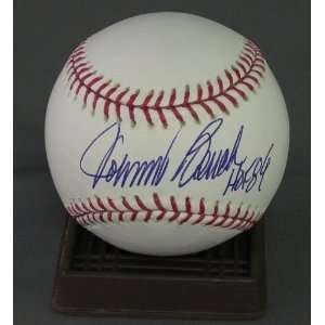  Johnny Bench Autographed Ball   WHOF