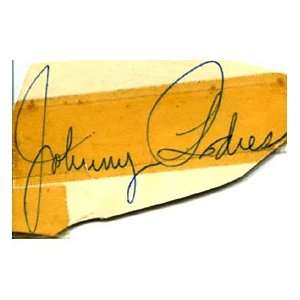 Johnny Podres Autographed / Signed Cut