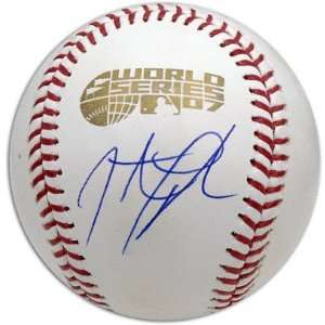 Jonathan Papelbon Autographed Baseball  Details 2007 World Series 