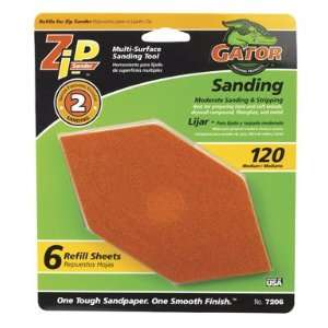   Finishing 7206 Step 2 Zip Sander Refill Sandpaper