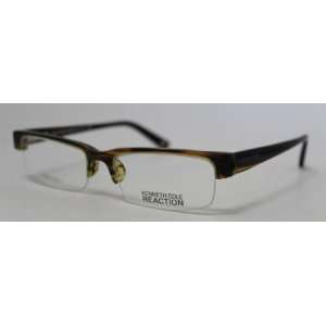 Kenneth Cole Reaction Ophthalmic Eyewear Brown Rimless Plastic KC685 