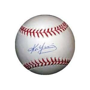 Kevin Youkilis autographed Baseball (Boston Red Sox 2004 2007 World 
