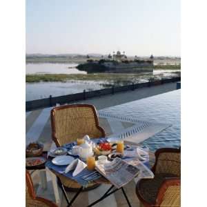  The Swimming Pool Over Looking the Lake at Dungarpur, Udai 