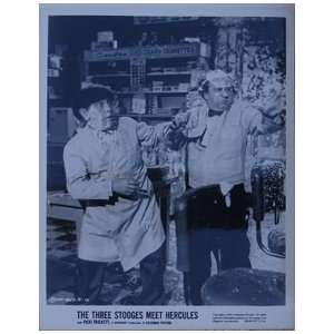  Moe Howard & Larry Fine 1961 Original Three Stooges Meet 