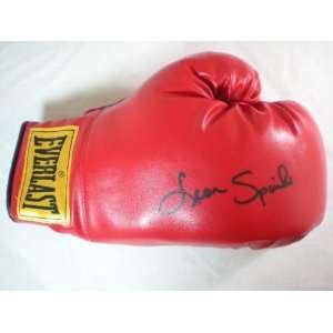  Leon Spinks Autographed Everlast Boxing Glove   Great Item 