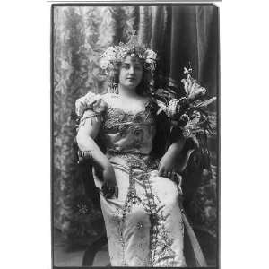  c1897 Lillian Russell (1861 1922) Helen Louise Leonard 