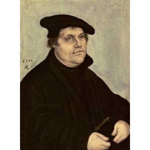  Martin Luther by Lucas Cranach. Size 7.38 X 10.00 Art 