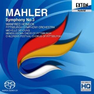 Mahler Symphony No. 3 by Gustav Mahler, Manfred Honeck and Pittsburgh 