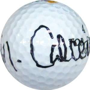  Mark Calcavecchia Autographed/Hand Signed Golf Ball 