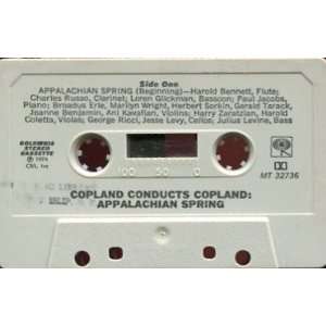  COPLAND CONDUCTS COPLAND APPALACHIAN SPRING CASSETTE 