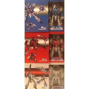  MacRoss 1/100 Scale Transformable Series 2 Case Of 12 