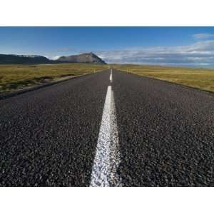  Long Country Road, Snaefellsjokull, Iceland, Polar Regions 