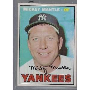  1967 Topps #150   Mickey Mantle NRMT NICE Everything 