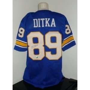Mike Ditka Signed Uniform   Pittsburgh Panthers   Autographed NFL 