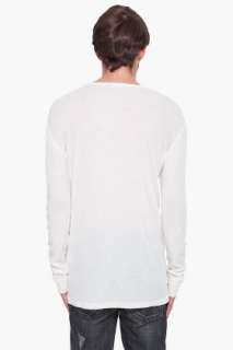 Balmain Long White Shirt for men  