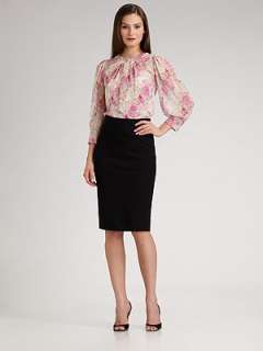 Diane von Furstenberg   Marta High Waisted Pencil Skirt    