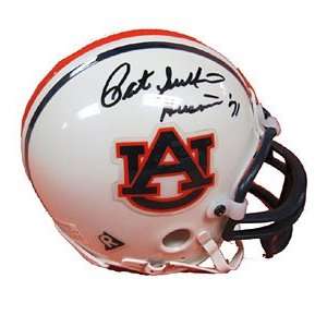 Pat Sullivan Autographed/Signed Mini Helmet Sports 