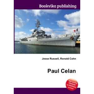 Paul Celan Ronald Cohn Jesse Russell Books