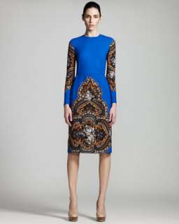 Blue Floral Skirt  