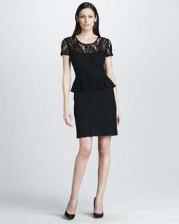 Dkny Scoop Neckline Dress  