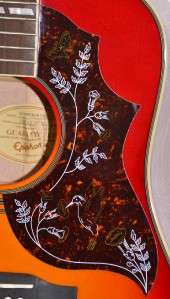 Epiphone Hummingbird Acoustic Guitar Repair Project  
