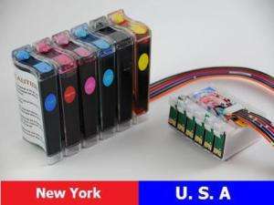 HD DYE INK CISS CIS ink SYSTEM For Epson Photo 1400 New  