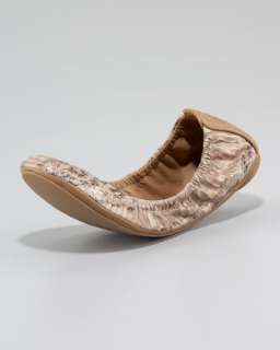 Eddie Watersnake Ballet Flat, Clay