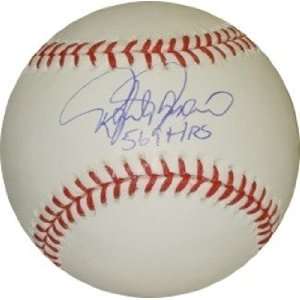 Rafael Palmeiro Autographed/Hand Signed Official Major League Baseball 