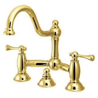   Polished Brass Bathroom Sink Faucet Lavatory Faucets KS3912BL  