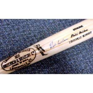 Richie Ashburn Autographed Baseball Bat   Louisville Slugger PSA DNA 