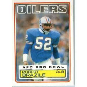  1983 Topps # 275 Robert Brazile Houston Oilers Football 