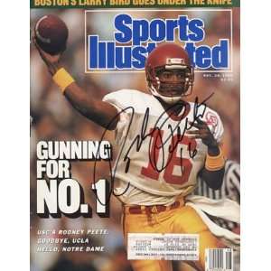 Rodney Peete Autographed Nov 28, 1988 Sports Illustrated Magazine