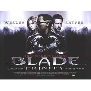  Blade Trinity   Ryan Reynolds   British Movie Poster   30 