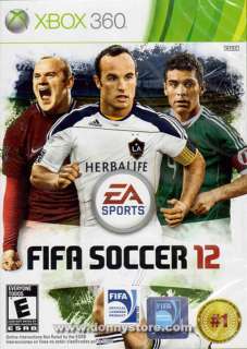 FIFA SOCCER 12 2012 XBOX 360 GAME BRAND NEW NTSC US VERSION  