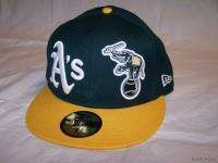 New Era Oakland Athletics As Stomper Fitted Cap 7 3/4  