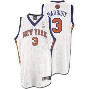 Stephon Marbury White Reebok NBA Swingman New York Knicks Youth Jersey