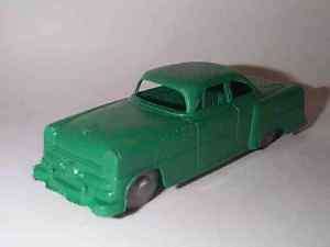 MARX 1950S GAS STATION FORD COUPE CAR IRISH GREEN  