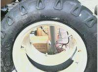 FORD TRACTOR 13.6x28 8PR TIRES W/ WHEELS  