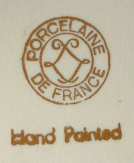 PORCELAINE DE FRANCE 3 Piece Cake Stand + Knife& Server  