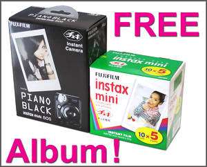 Fuji instant camera instax mini 50s +50 films + Album**  