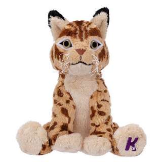 Microsoft Kinectimals 7 Animals Plush Iberian Lynx New  
