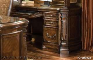   Manor Executive Desk Wood Home Office Furniture   