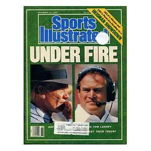 Tom Landry Unsigned 1988 Sports Illustrated  Sports 