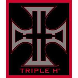  Triple H   Licensed WWE 3 Logo Patch
