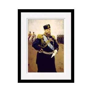  Portrait Of Tsar Alexander Iii 1900 Framed Giclee Print 