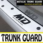 Rear Trunk Metallic Guard Garnish Trim For 11 12 Elantr