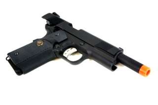   Tech Full Metal 1911 MEU Hi Capa Airsoft Gas Blowback Pistol Gun Black