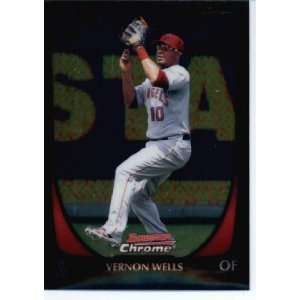  2011 Bowman Chrome #167 Vernon Wells   Angels (Baseball 